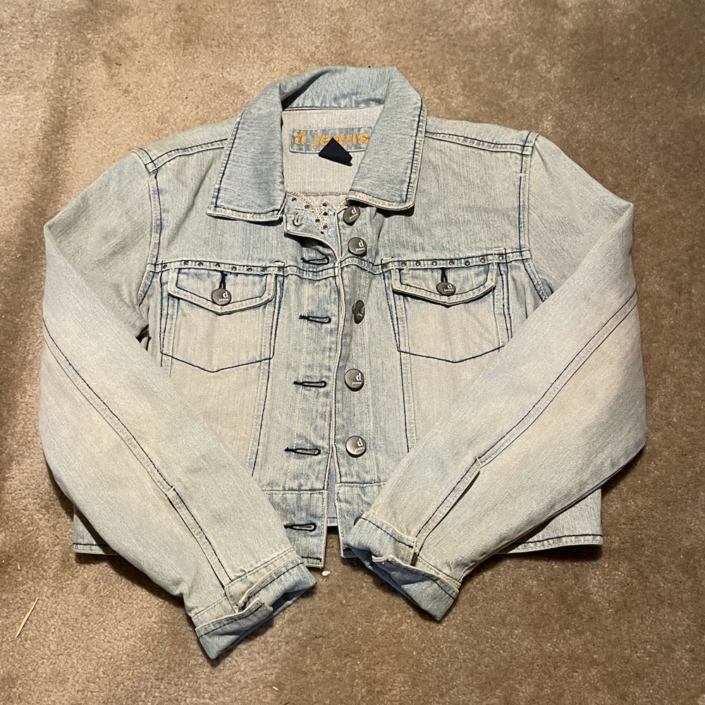 Denim butterfly jacket